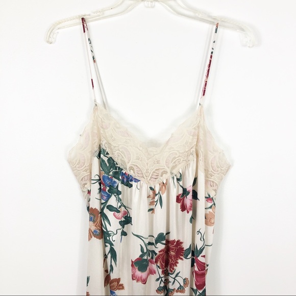 Vintage Lorraine Floral Nightie Lingerie Chemise M - Picture 3 of 9